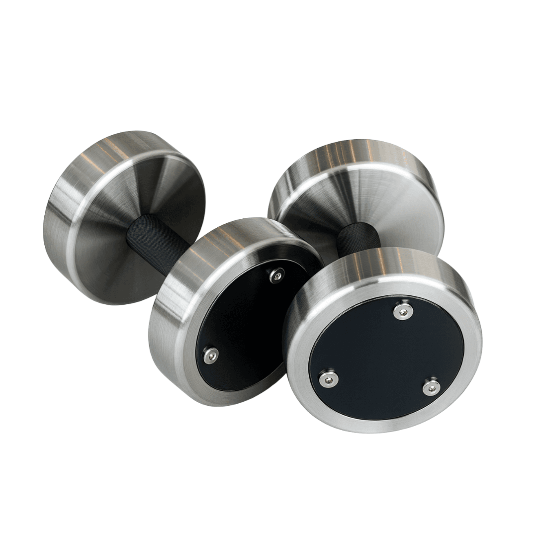 Custom dumbbell finish option 6 by Weight Supply